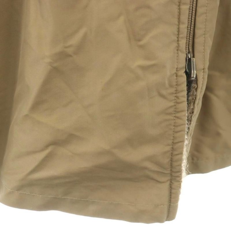 Max Mara White Tag Reversible Coat Zip Up Alpaca Wool Blend 40 Brown DF