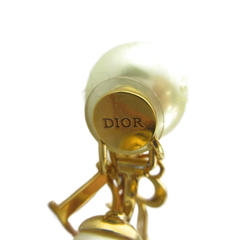 Dior Tribal Earrings for Logo Charm Gold