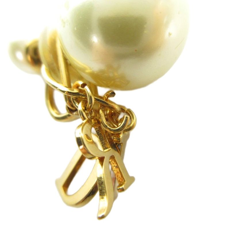 Dior Tribal Earrings for Logo Charm Gold