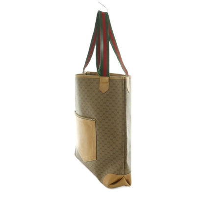 Gucci Tote Leather GG All Over Pattern Beige