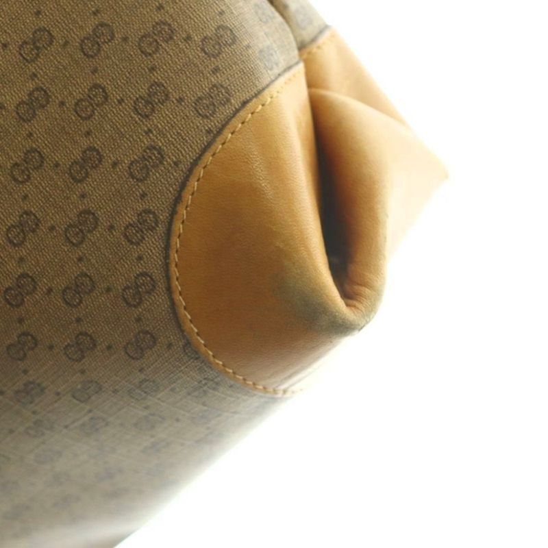 Gucci Tote Leather GG All Over Pattern Beige