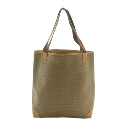 Gucci Tote Leather GG All Over Pattern Beige