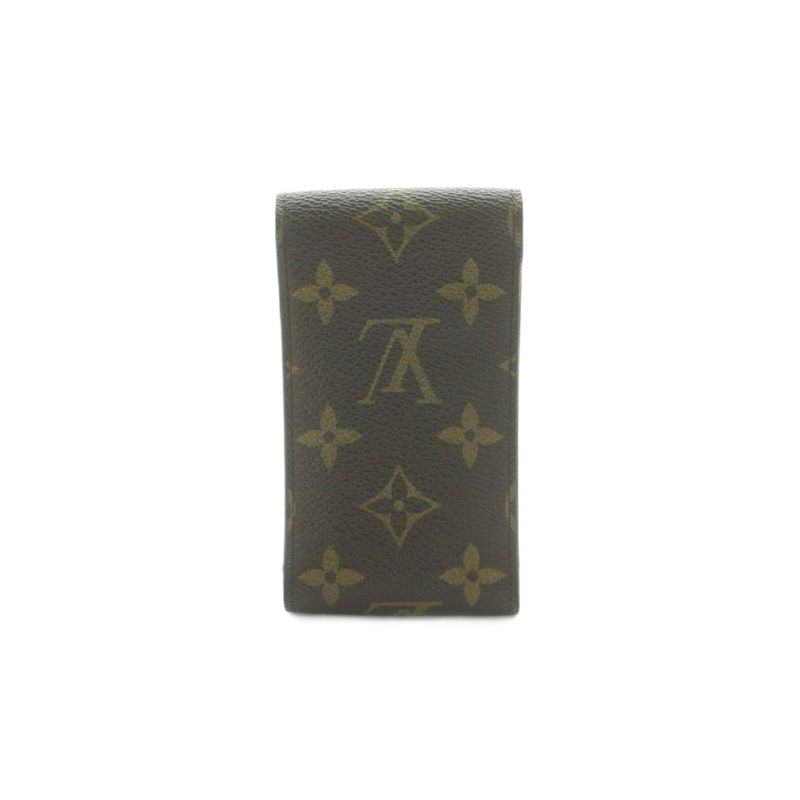 Louis Vuitton Cigarette Case Monogram Pattern Brown 