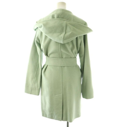Max Mara White Tag Rialto Hooded Coat Camel Hair 40 Mint DF
