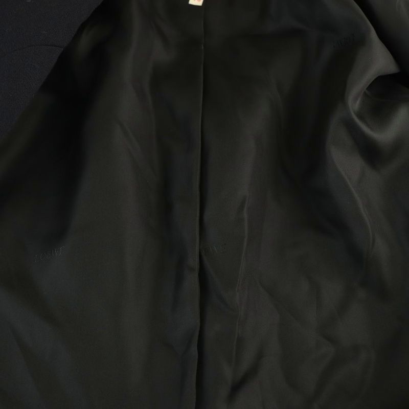 Loewe Tailored Jacket Gold Button Wool Vintage Navy
