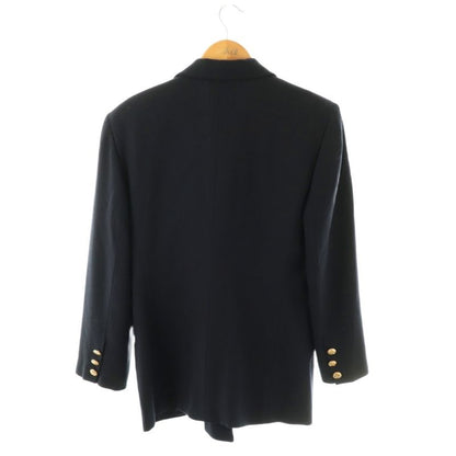 Loewe Tailored Jacket Gold Button Wool Vintage Navy