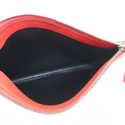 Balenciaga Clutch Leather Red