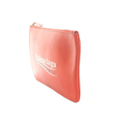 Balenciaga Clutch Leather Red