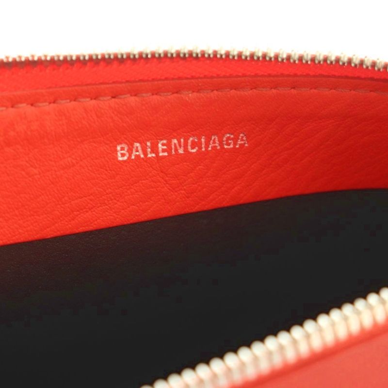Balenciaga Clutch Leather Red