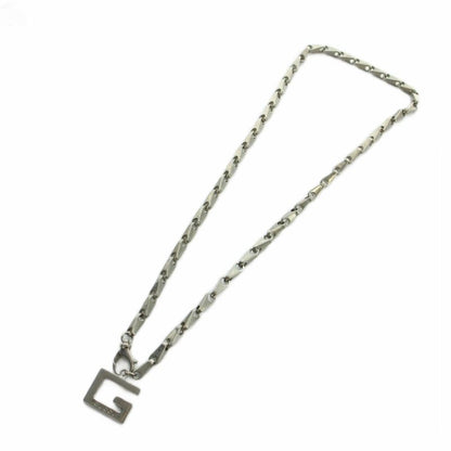 Gucci Necklace Pendant Logo Silver