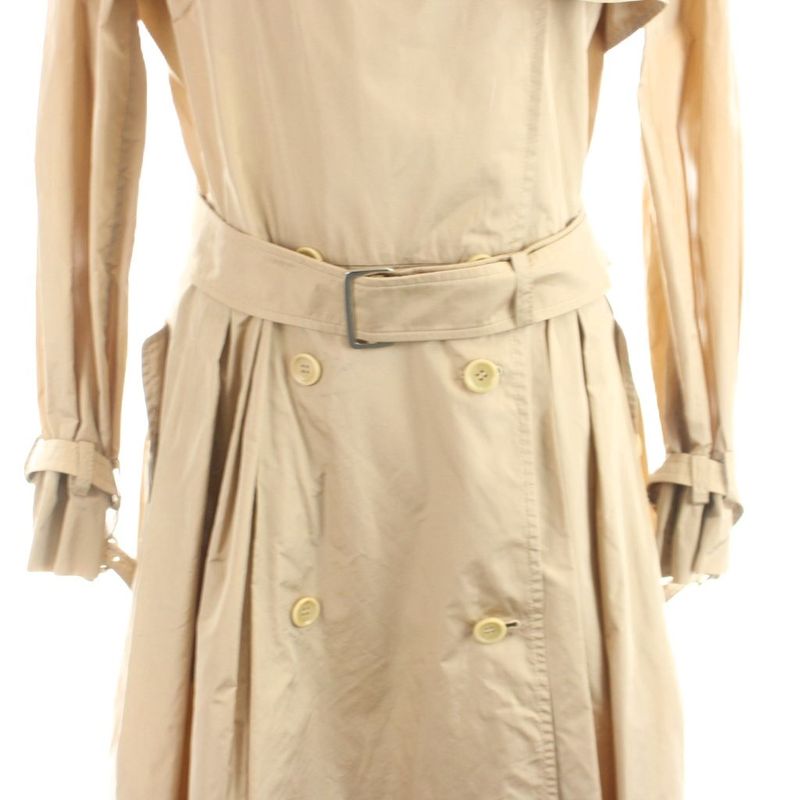 Max Mara White Tag Trench Coat Spring Long 38 Beige MW