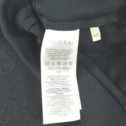 Gucci Mini Skirt GG Logo Jacquard Polyester Black
