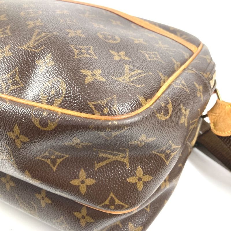 Louis Vuitton Shoulder Bag Reporter GM Monogram Canvas Brown