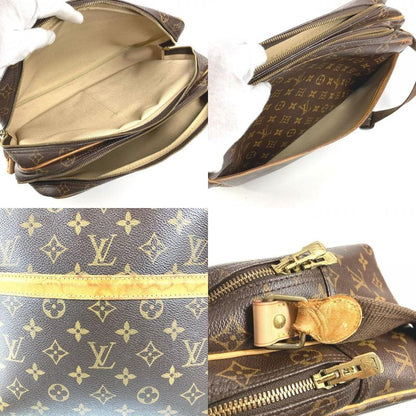 Louis Vuitton Shoulder Bag Reporter GM Monogram Canvas Brown