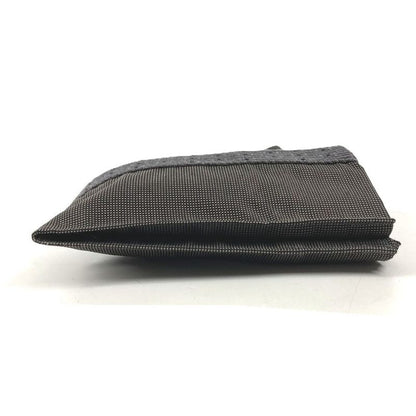 Hermes Shoulder Bag Pochette Canvas Gray