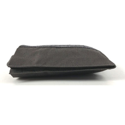 Hermes Shoulder Bag Pochette Canvas Gray