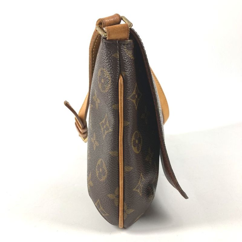 Louis Vuitton Shoulder Bag Musette Tango Monogram Canvas Brown