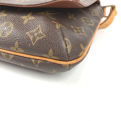 Louis Vuitton Shoulder Bag Musette Tango Monogram Canvas Brown