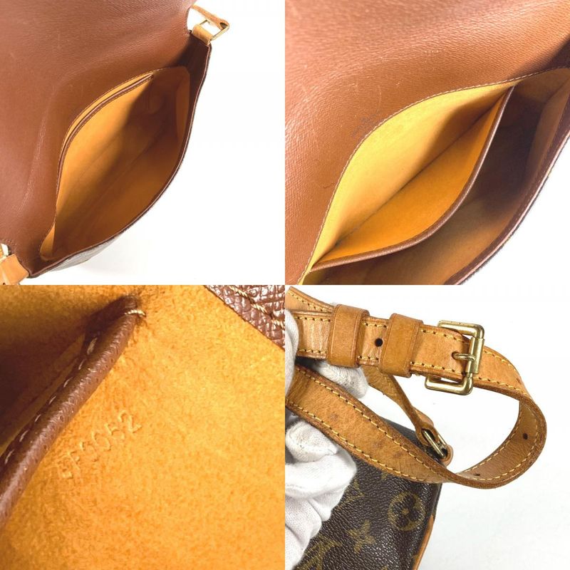 Louis Vuitton Shoulder Bag Musette Tango Monogram Canvas Brown