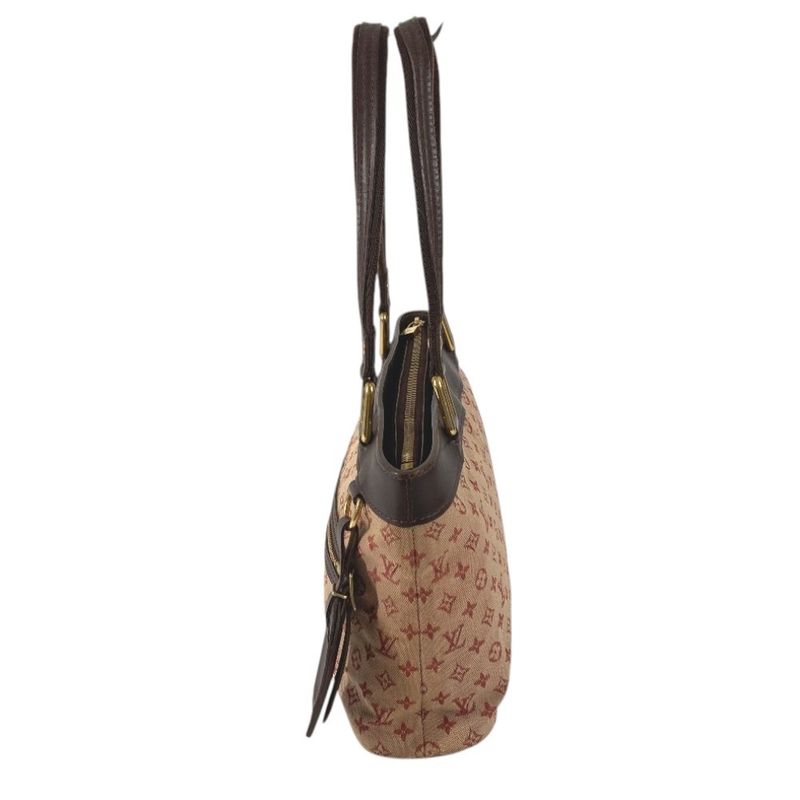 Louis Vuitton Tote Lucille PM Monogram Mini Canvas Red
