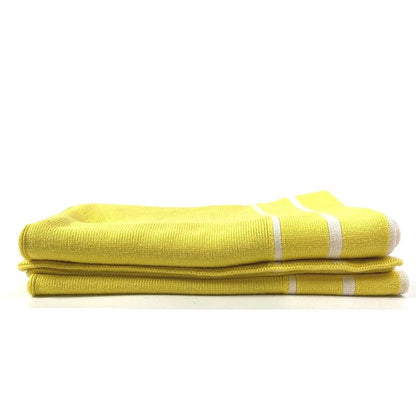 Louis Vuitton Scarf Logo Cotton Yellow