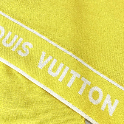 Louis Vuitton Scarf Logo Cotton Yellow