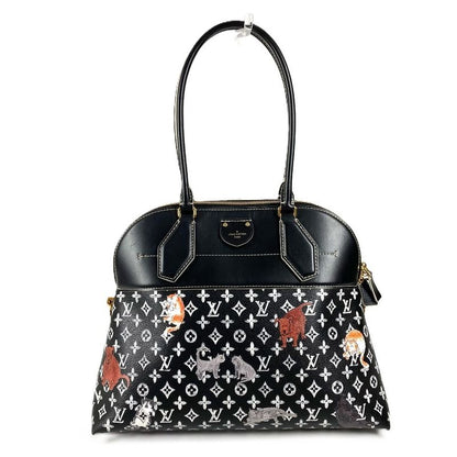 Louis Vuitton Shoulder Bag Alma Small Leather Noir Black