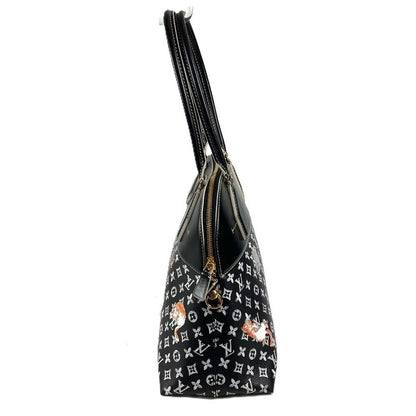 Louis Vuitton Shoulder Bag Alma Small Leather Noir Black