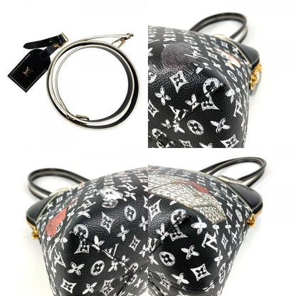 Louis Vuitton Shoulder Bag Alma Small Leather Noir Black
