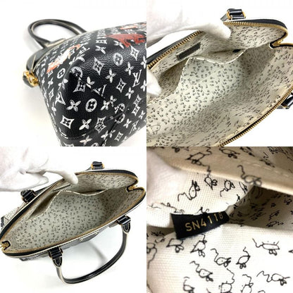 Louis Vuitton Shoulder Bag Alma Small Leather Noir Black