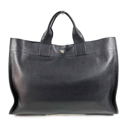 Hermes Tote Sac Berlan 40 Leather Black