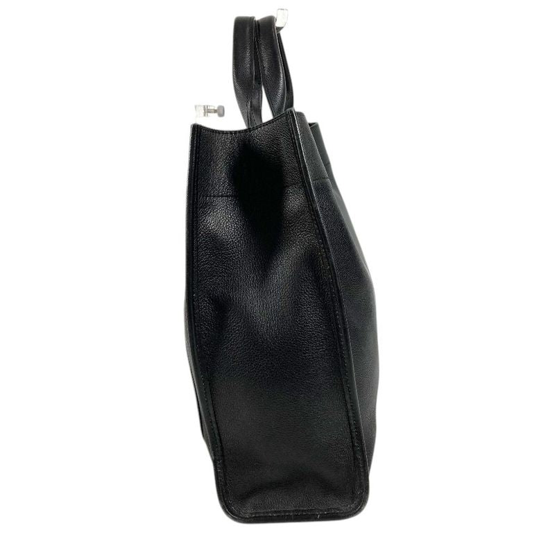 Hermes Tote Sac Berlan 40 Leather Black