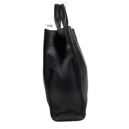 Hermes Tote Sac Berlan 40 Leather Black