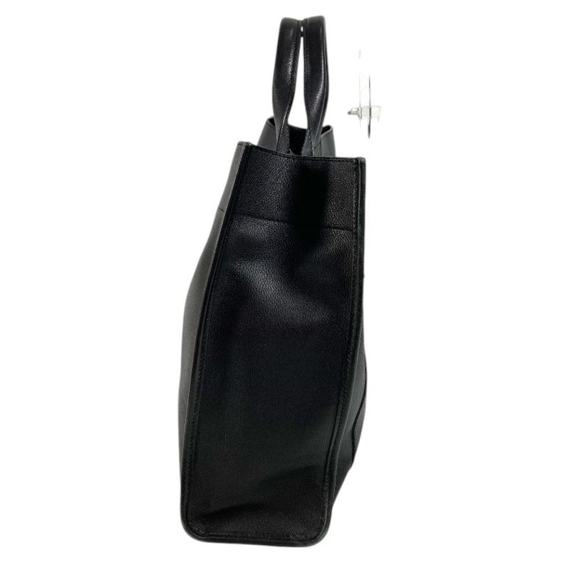 Hermes Tote Sac Berlan 40 Leather Black