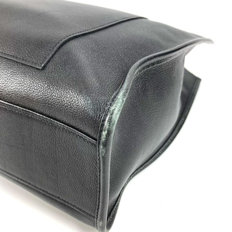 Hermes Tote Sac Berlan 40 Leather Black