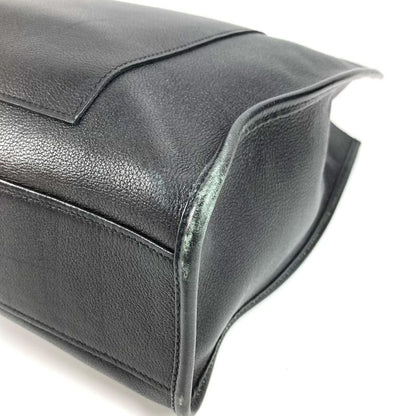 Hermes Tote Sac Berlan 40 Leather Black