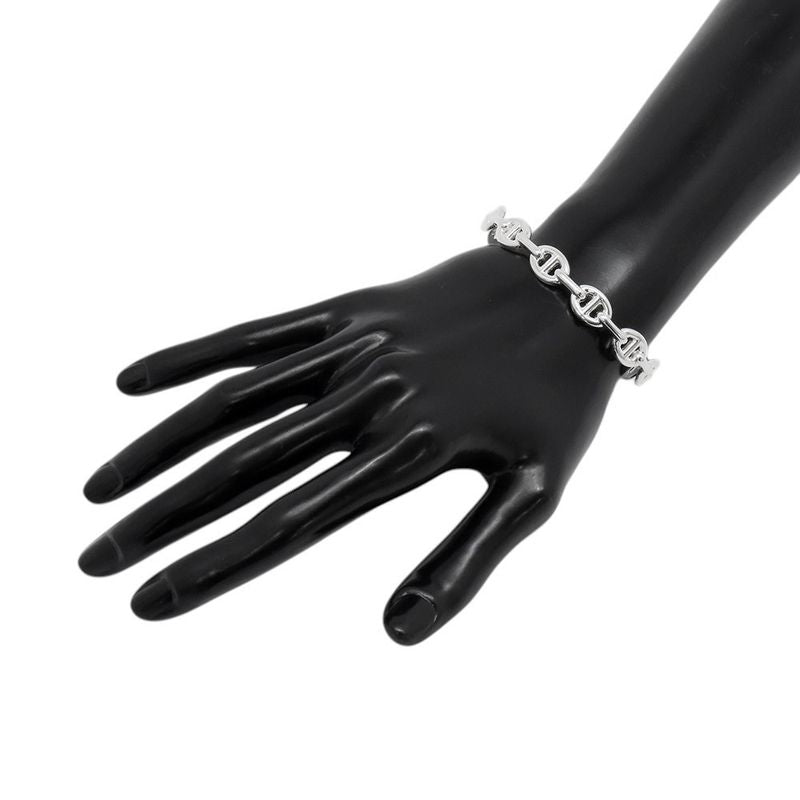 Hermes Bracelet Chaine D'ancre Bangle Silver