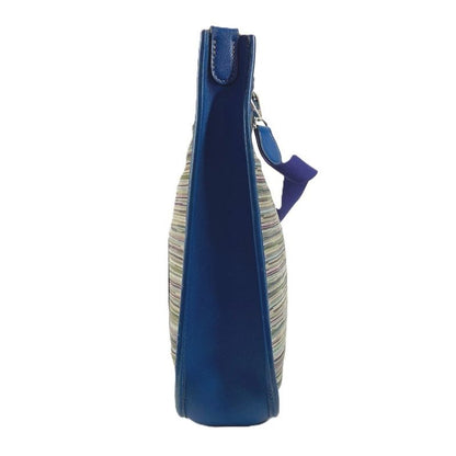 Hermes Shoulder Bag Evelyne 1 Leather Blue