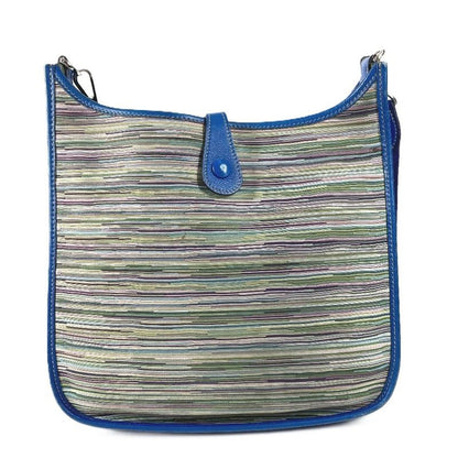 Hermes Shoulder Bag Evelyne 1 Leather Blue