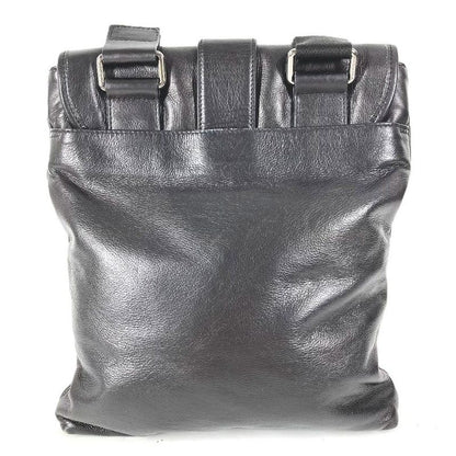 Dolce & Gabbana Backpack Logo DG Leather Black