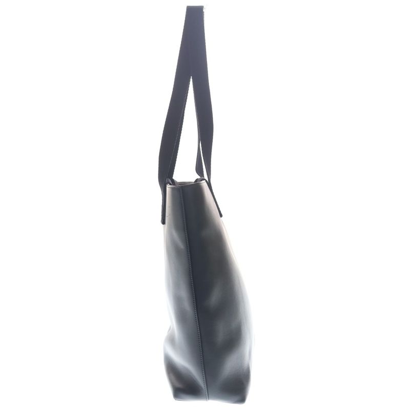 Bvlgari Frgmt Leather Tote Fragment Black