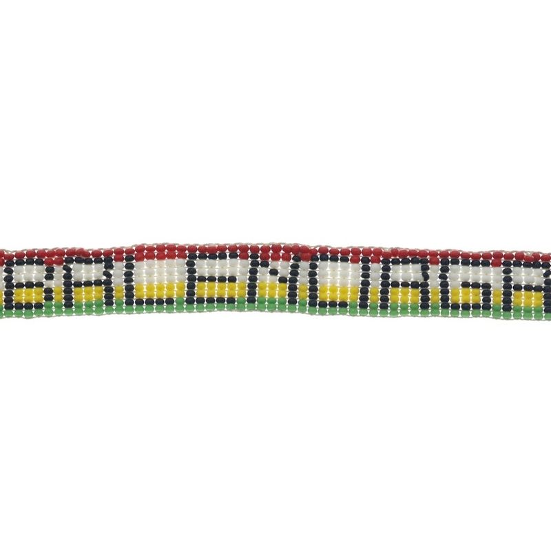 Balenciaga Logo Multi Bead Bracelet
