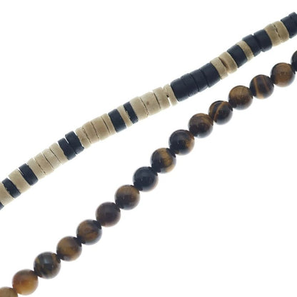 Balenciaga Logo Multi Bead Bracelet