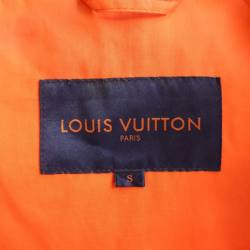 Louis Vuitton LV Cup Nylon Long Coat Red
