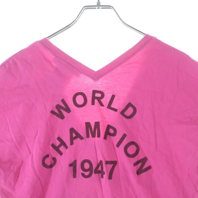 Dior J'adore V-neck Short Sleeve T-Shirt Pink