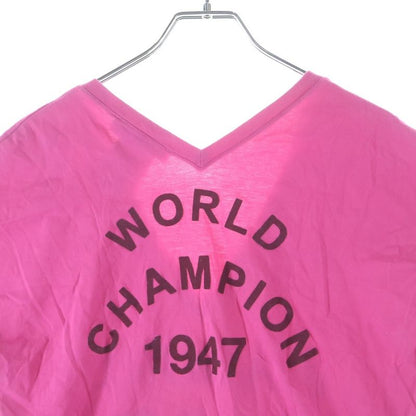 Dior J'adore V-neck Short Sleeve T-Shirt Pink