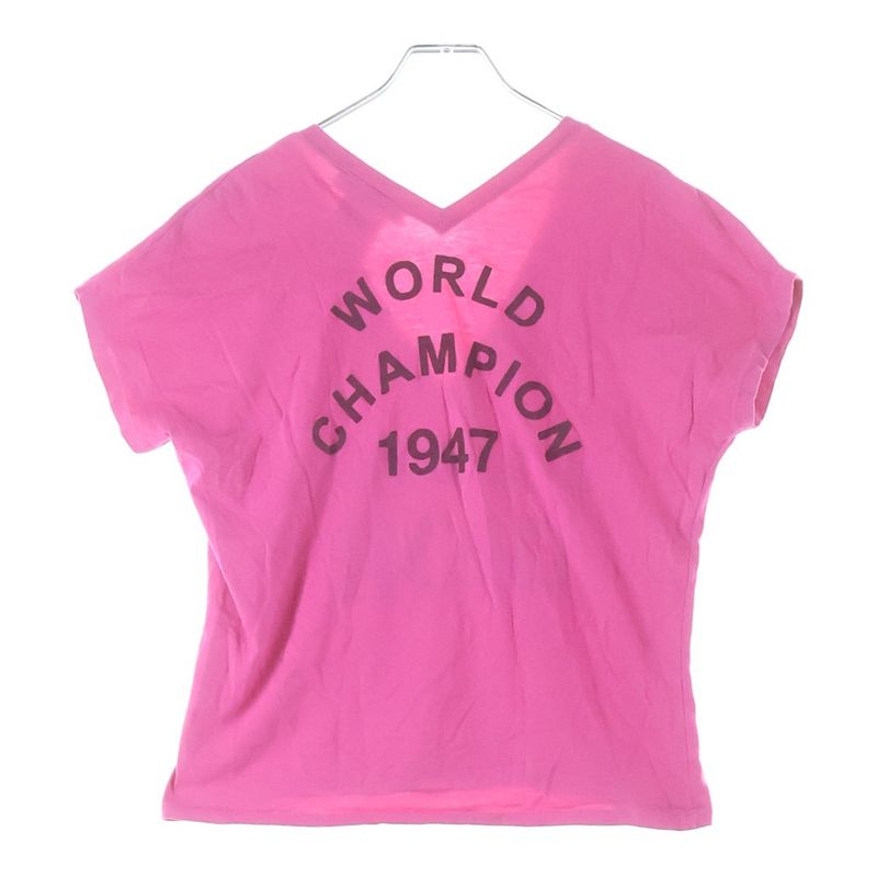Dior J'adore V-neck Short Sleeve T-Shirt Pink