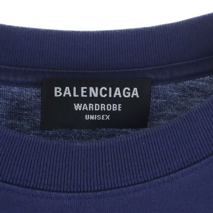 Balenciaga Free S Tee Front Embroidery Crew Neck Short Sleeve T-Shirt Cut Soft