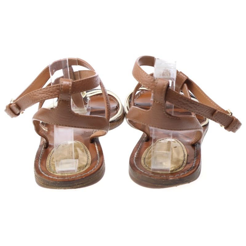Louis Vuitton Explorer Line Sandals Mule Brown White