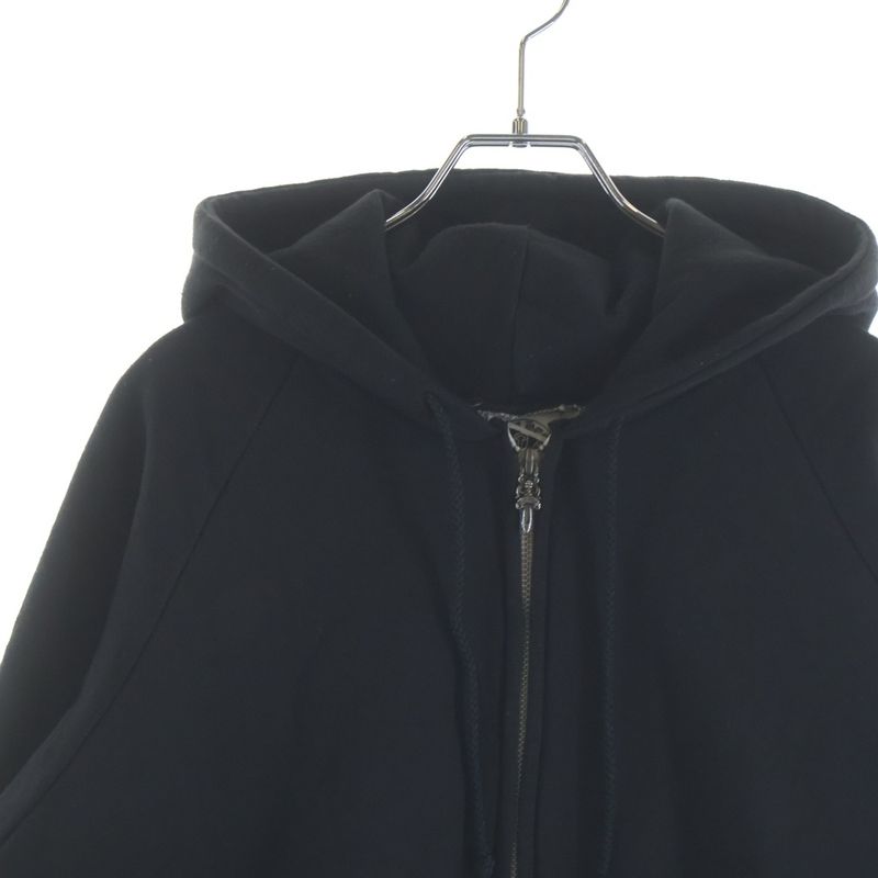 Chrome Hearts Vintage Sweatshirt HD Zip Scroll Label Print Lining Thermal Zip